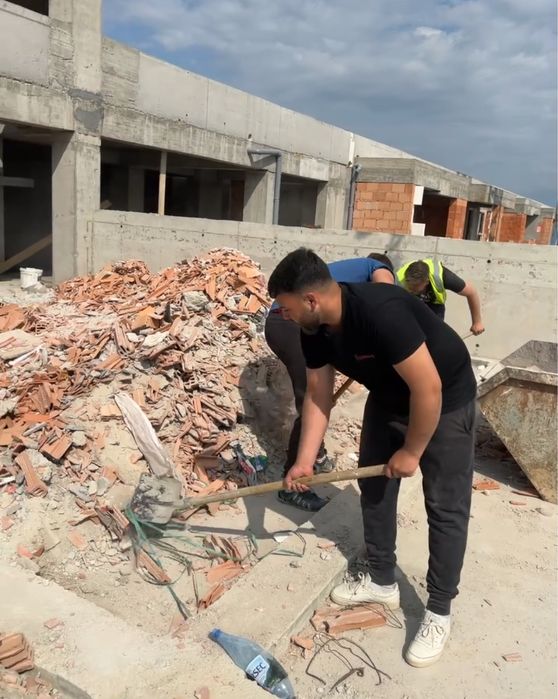 Frima de 3-5, 7 oameni necalificafi, muncitori!! Basculanta 3,5-7,5T