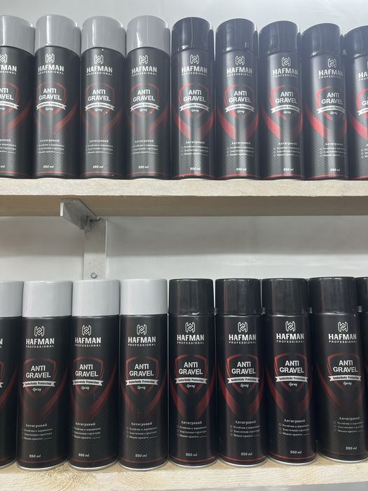 Шпатлёвка, антигравий, растворитель