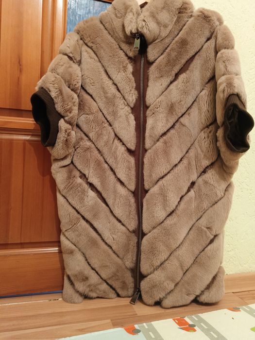 Норковая безрукавка