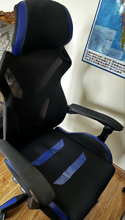 Продам игровое сетчатое кресло