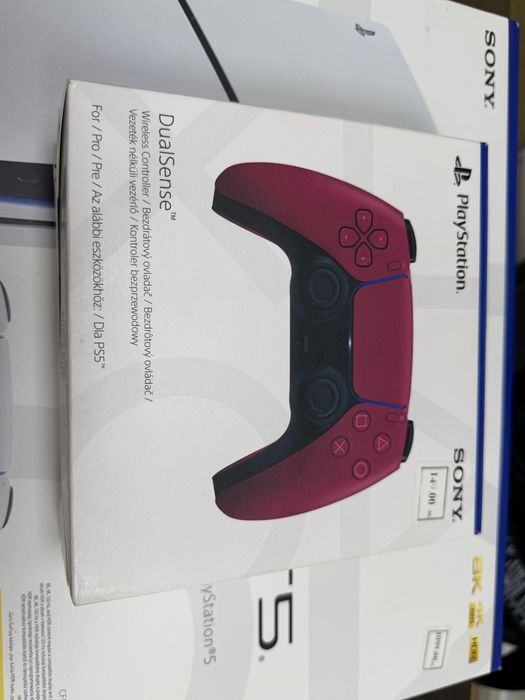 ***КАТО НОВ Joystick PlayStation 5 Джойстик / Controller Cosmic RED PS 5 ps5
