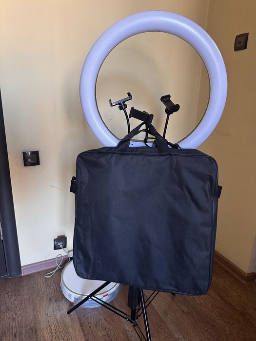 Кольцевая лампа с чехлом