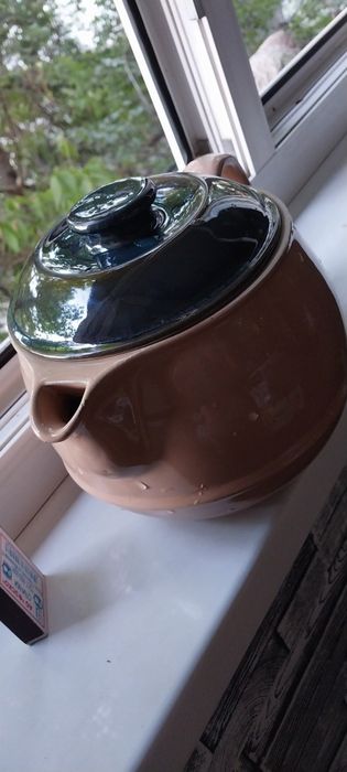 Лксф керамика чайник винтаж