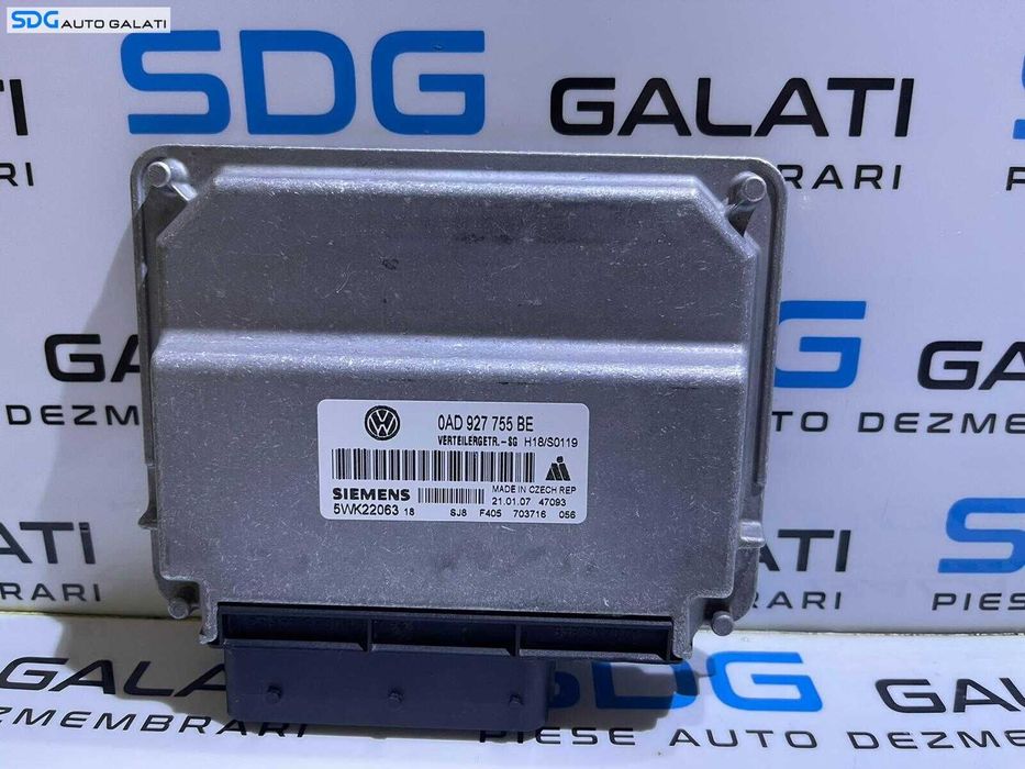 ECU Calculator Cutie Transfer VW Touareg 2003 - 2010 Cod 0AD927755BE 5WK22063 [L3434]