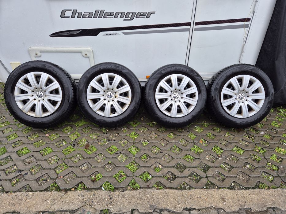 Jante Tiguan R16 5x112 cu capace Originale
