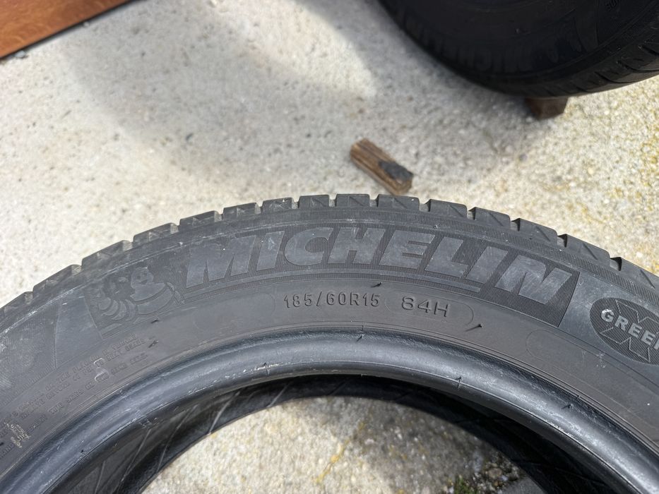 2бр. Летни Гуми 185/60R/15 -MICHELIN- DOT:4914, 5.4мм. *30€ за 2бр.*