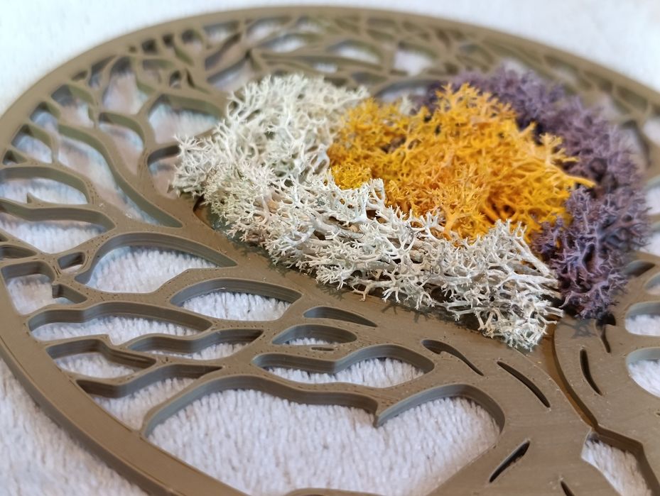 3D принтирана декорация със скандинавски мъх!