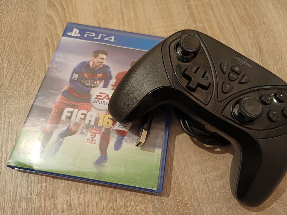 Fifa PS4 + Joystick PC Hama uRage Vendetta 210