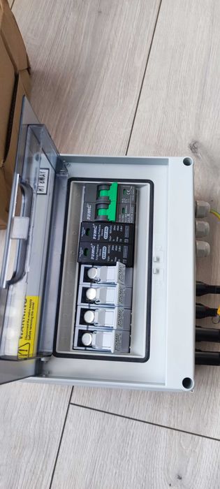 Tablou protectie Fotovoltaice pt 2 stringuri - Special pentru protectie incendii si fulgere