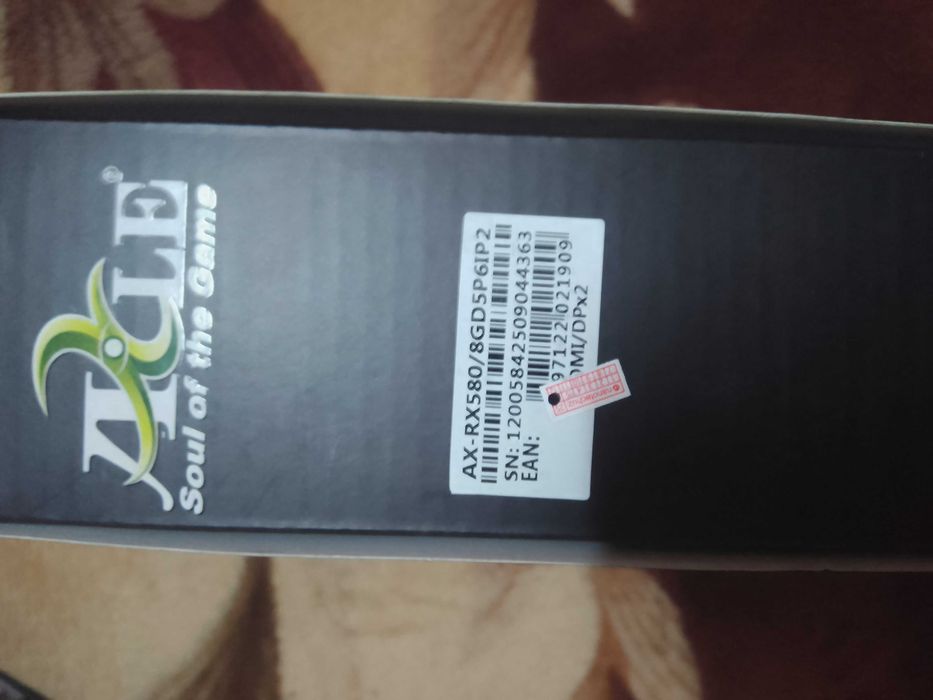 Видеокарта rx 580