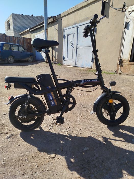 Электровелосипед складной