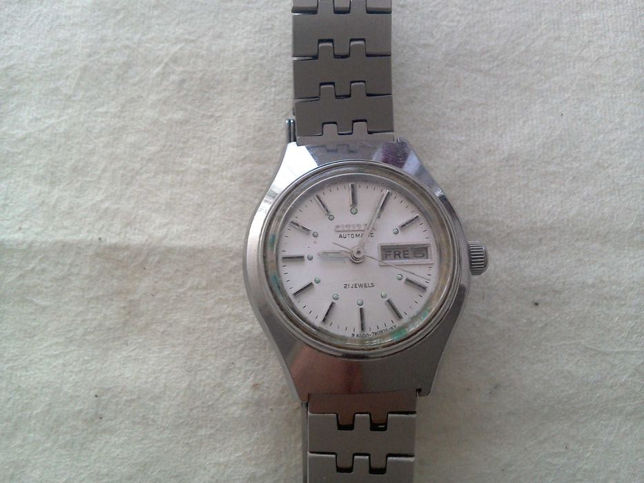 Ceas DAMA Citizen, automatic, diametru: 27mm fc, Day date, capac filet