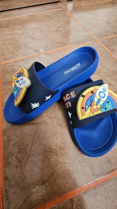 Slapi nr 30 ACTION BOY cu luminite pt baieti