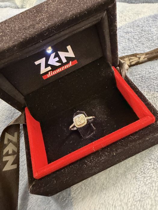 Диамантен пръстен ZEN DIAMOND - 0,31ct G/VS 14k злато