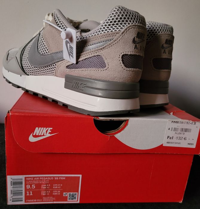 Кроссовки NIKE Air Pegasus '89 Premium Light Iron Original