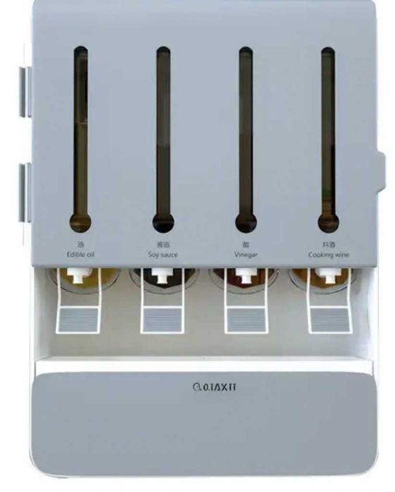 Стенен кухненски диспенсър за съхранение и лесен достъп до продукти