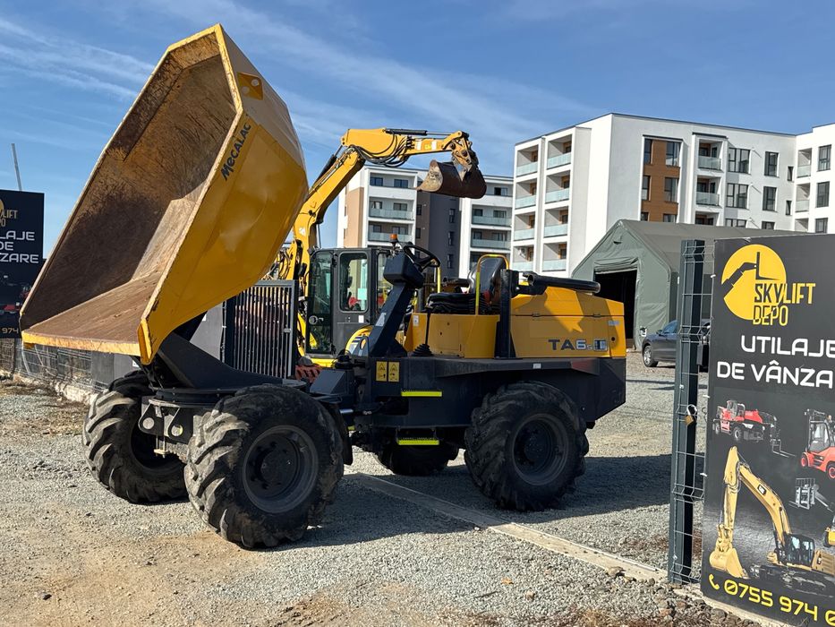 Dumper rotativ Mecalac TA6S an 2022 ore 800