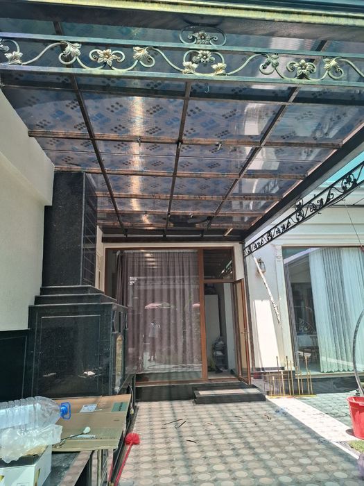 GOLDEN PLAST лексан навес монолит топламлари