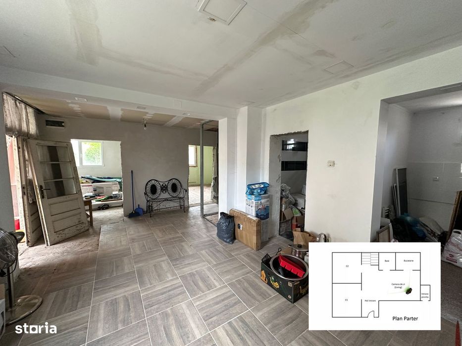 (Pers fizica) | 5 camere | accept schimb apt + diferenta | teren 1000m