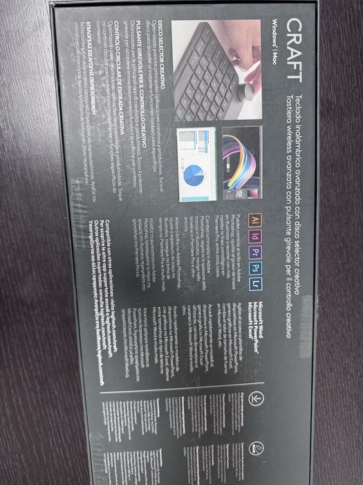 Vand tastatura noua logitech craft advance