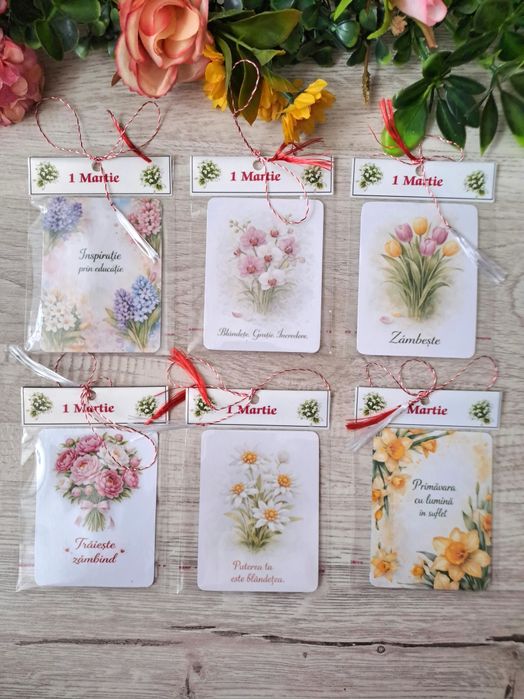 Mărțișoare cu magnet pentru frigider