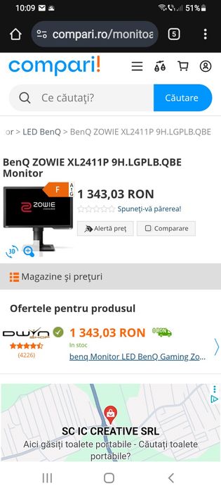 Monitor Gaming BENQ
