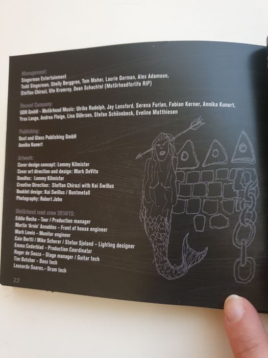 MOTORHEAD cd disc. Limited edition.