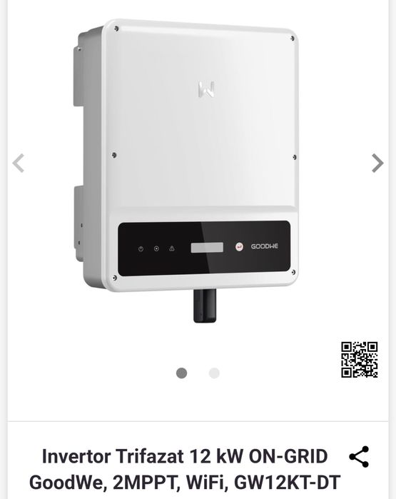 Invertor trifazat ON-GRID GoodWe 12 kW – GW12KT-DT