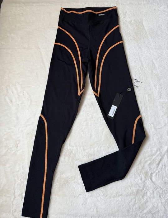 Alessa Prime Active Дълъг Клин - Black/Orange
