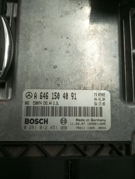 Компютър за Мерцедес 2.2 CDI 646 BOSCH /ECU BOSCH 2.2CDI 646