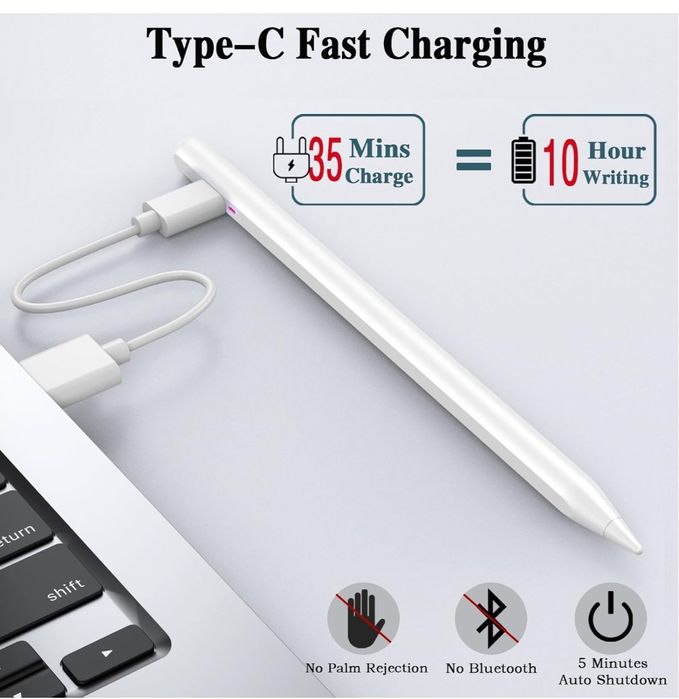 Stylus Pen Activ – Vârf Superfin, Compatibilitate Universală (NOU)