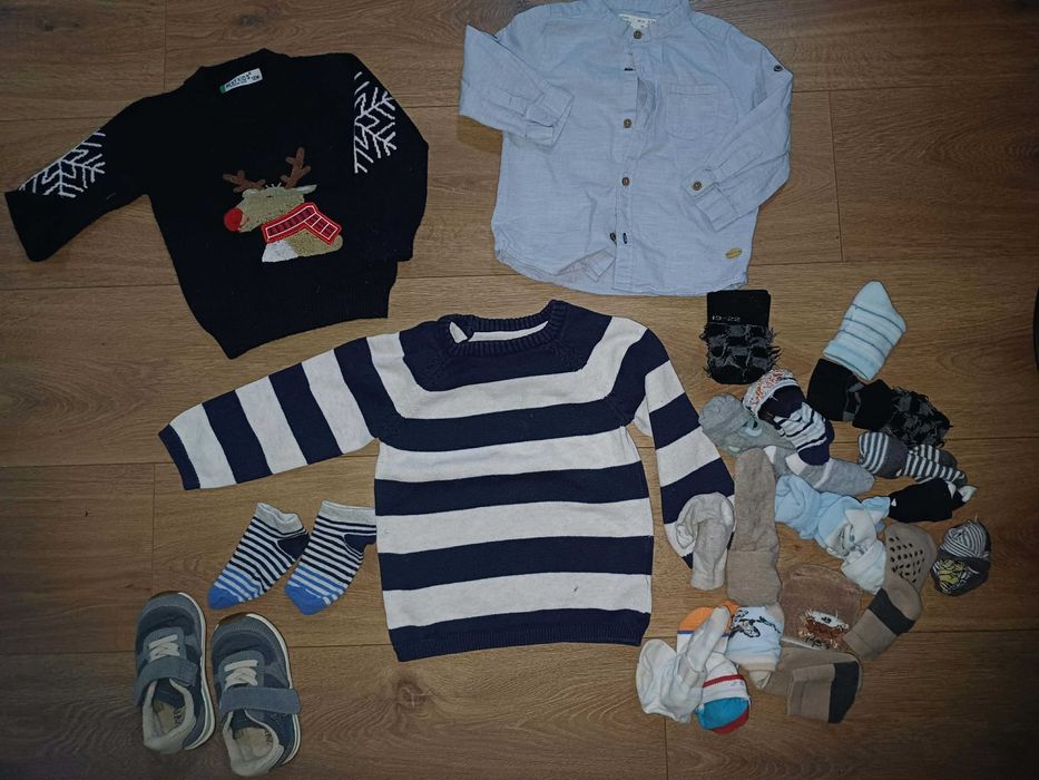 Огромен лот дрехи за момче 10-12-18 мес. цената е за всичко !