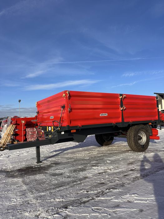 Remorca basculabila 5 tone monoax