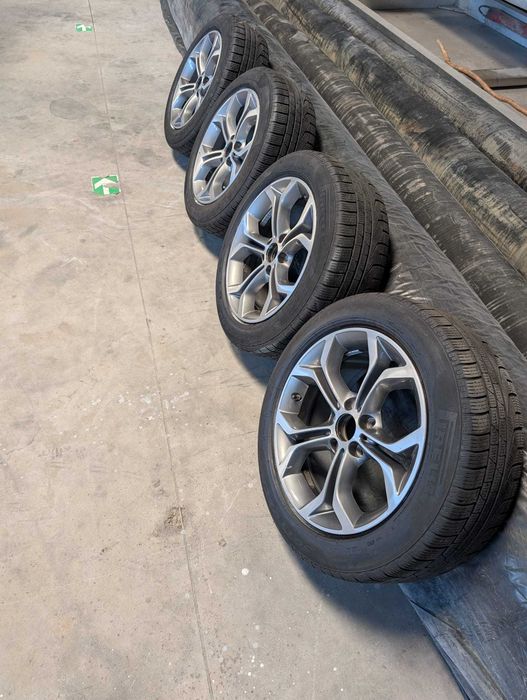 4 Jante roti M+S BMW 245 50 R18 X3 F25 X4 F26 style 607 + senzori