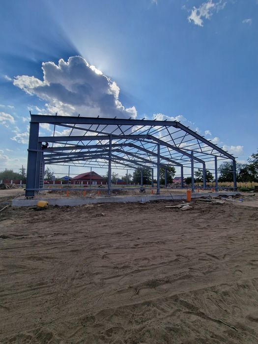 Vand hala metalica structura 24x25x5 metri