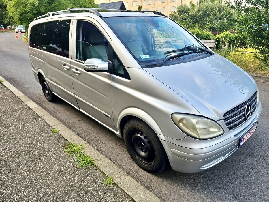 Mercedes-Benz Viano Business | 6 Locuri | RAR Proaspăt | Antifonat 3 Straturi | 2 Seturi Roti Complete