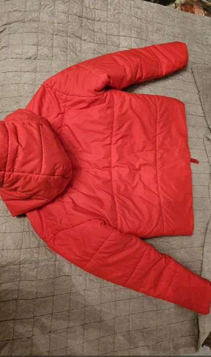 Geaca iarnă cu 2 fețe.