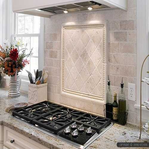 Travertin Classic Antichizat 10 x 10 x 1 cm