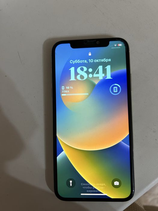 Iphone X в хорошем состоянии