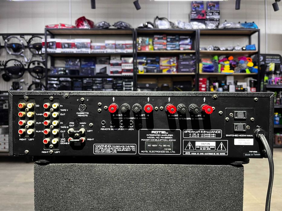 Rotel RA-985BX — Professional darajadagi stereo usilitel