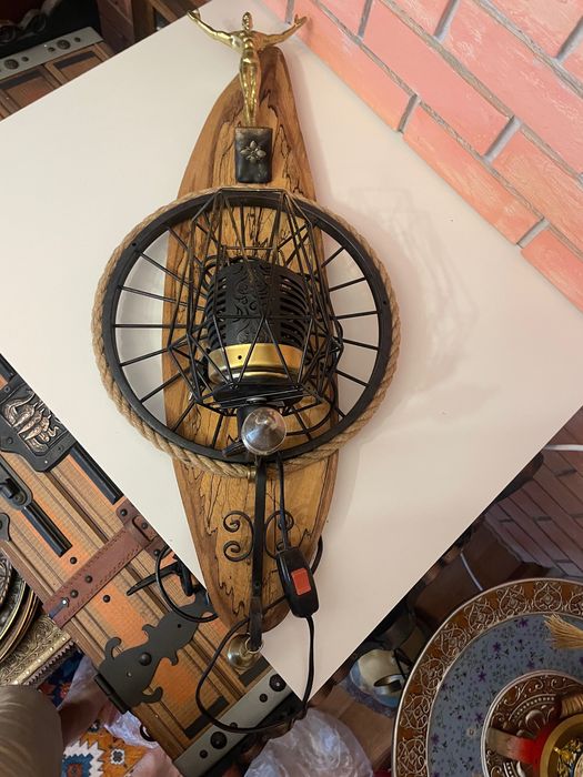 Lampă perete steampunk