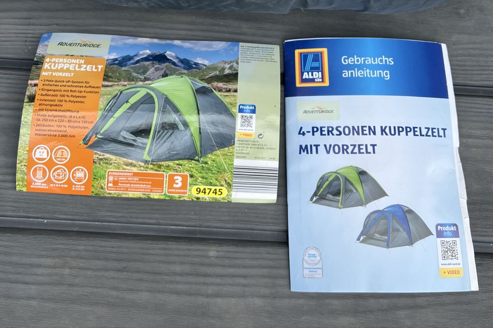 Cort 4 persoane in stare impecabila