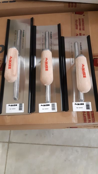 Gletiere finish Mass lama 0,3 inox extra flexibile  colțuri rotunjite