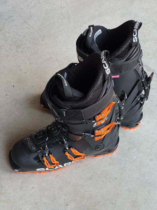 Продават се ски Faction Agent 3 (2024) и обувки Scarpa 4 Quattro SL