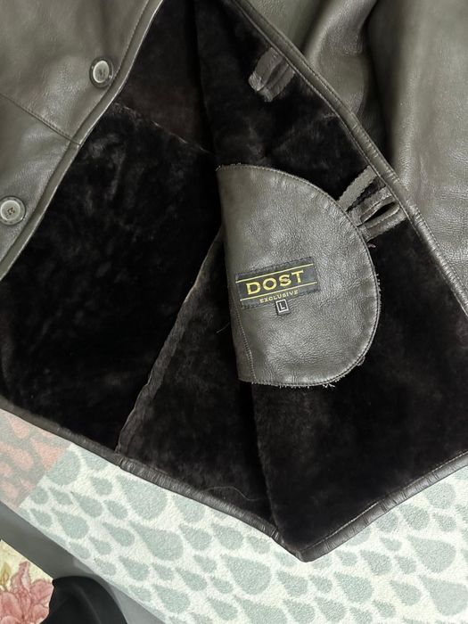 Кожанная дубленка  DOST exclusive