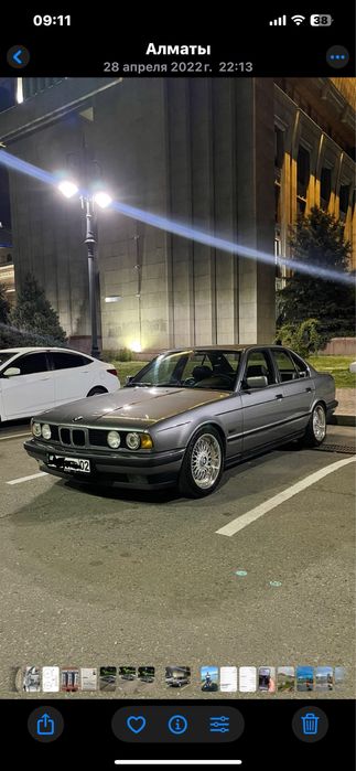 Заниженые пружины на бмв е34, bmw e34