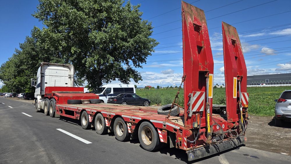 Ansamblu cap tractor Scania + trailer Faymonville