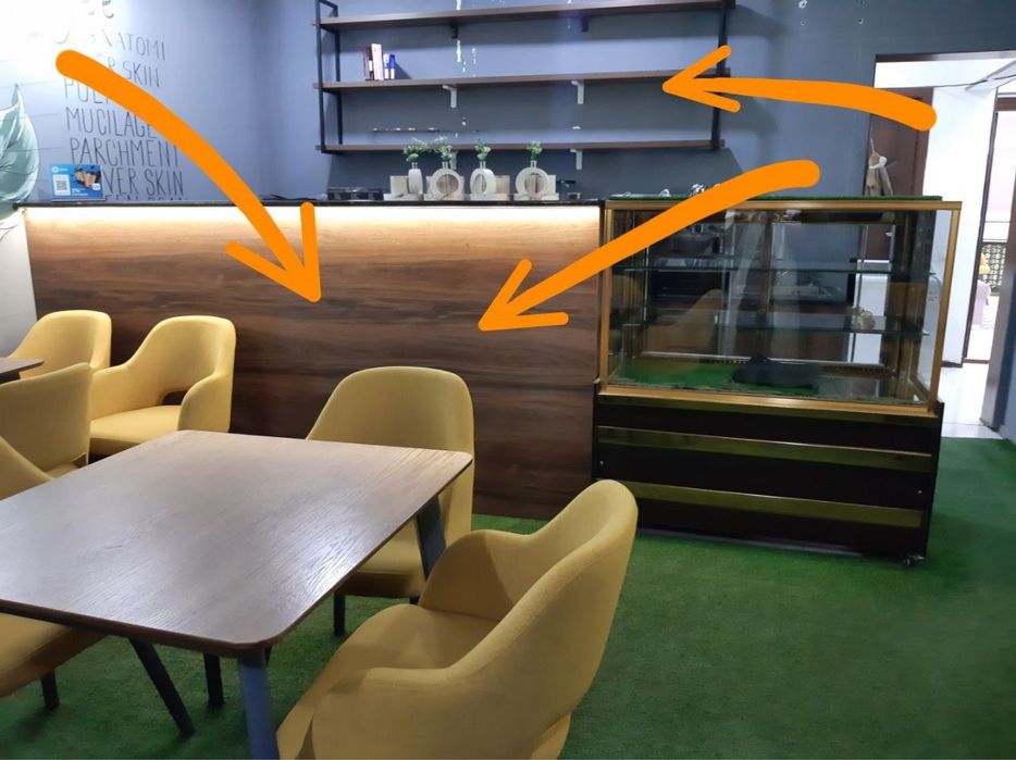 Барная стойка, доски для кафе