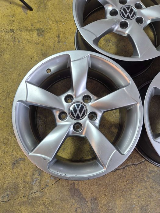 4 Jante Aliaj 5x112 16'' VW Golf Passat Touran Tiguan Caddy Sharan