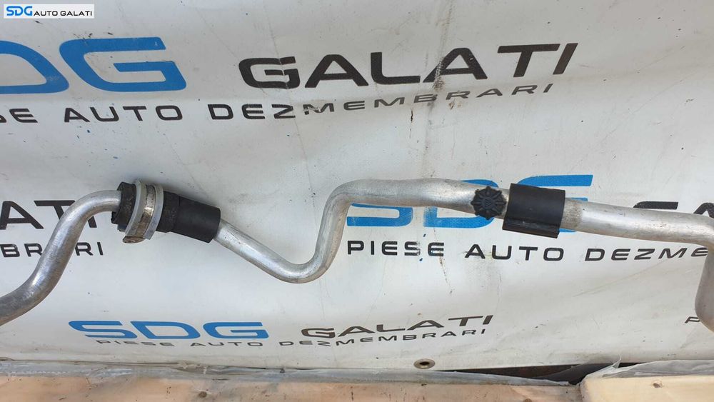 Furtun Conducta Compresor Radiator AC Aer Conditionat Clima Volkswagen Golf 5 2.0 TDI BMM BVB 2004 - 2008 Cod 1K0820743CD